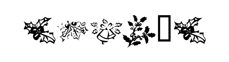KR Lots Of Holly  Free Fonts Download