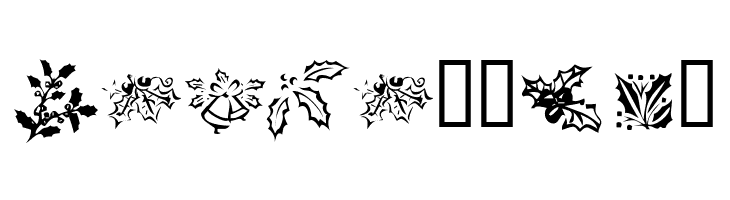 KR Lots Of Holly  Free Fonts Download