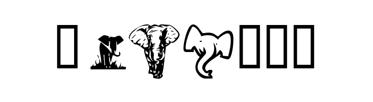 KR Rachel's Elephants  Free Fonts Download