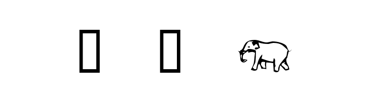 KR Rachel's Elephants  Free Fonts Download
