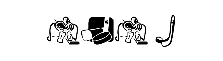 KR Hockey Dings  Free Fonts Download