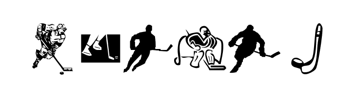KR Hockey Dings  Free Fonts Download