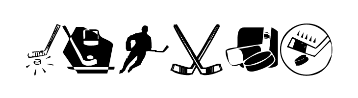 KR Hockey Dings  Free Fonts Download