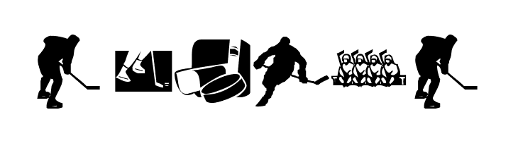 KR Hockey Dings  Free Fonts Download