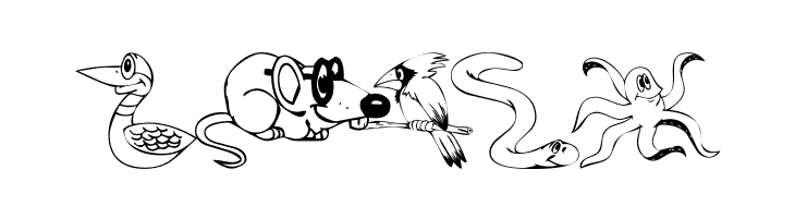 KR Lil Buddies  Free Fonts Download