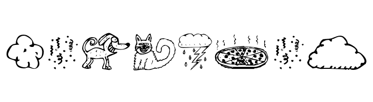 KR Silly Art Dings  Free Fonts Download