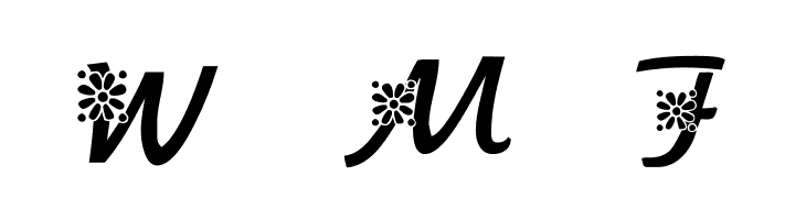 KR Floral Script  Free Fonts Download