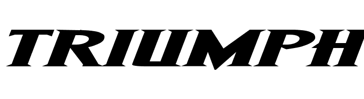 TRIUMPH Wolf's Bane Expanded Italic Font