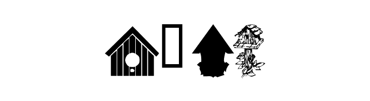 KR Birdhouse  Free Fonts Download