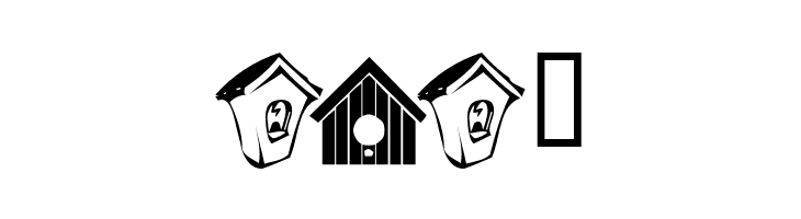 KR Birdhouse  Free Fonts Download