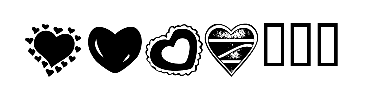 KR Heartalicious  Free Fonts Download