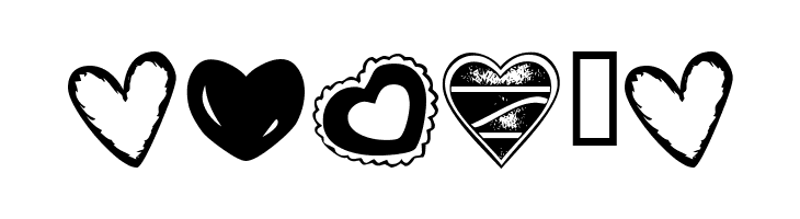 KR Heartalicious  Free Fonts Download