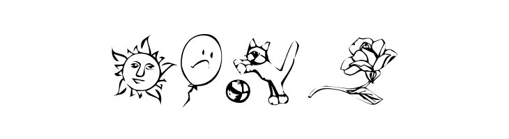 KR Katlings Five  Free Fonts Download