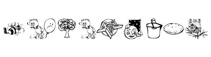 KR Katlings Five  Free Fonts Download