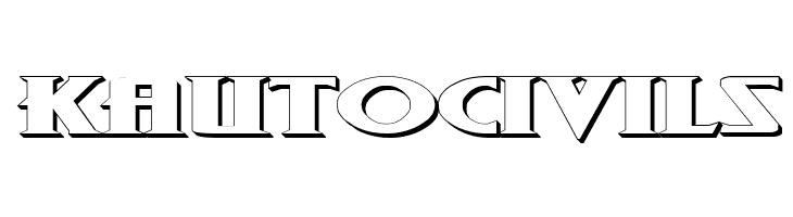 Wolf's Bane Expanded Outline  Free Fonts Download