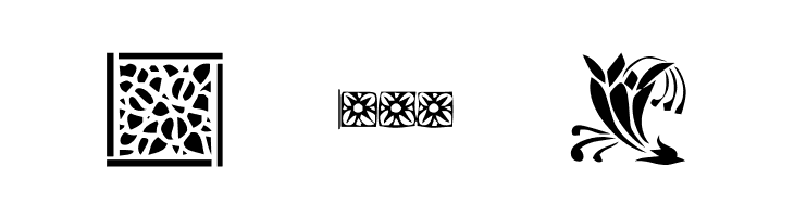 KR Fleurish Floral  Free Fonts Download