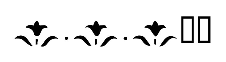 KR Fleur Flair Lines  Free Fonts Download