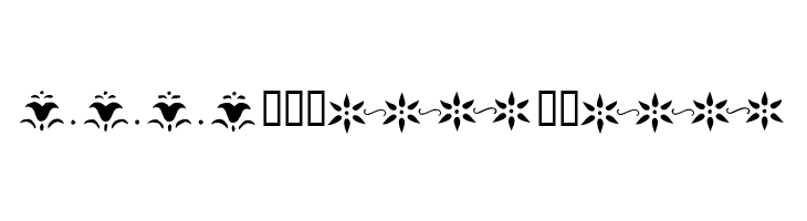 KR Fleur Flair Lines  Free Fonts Download