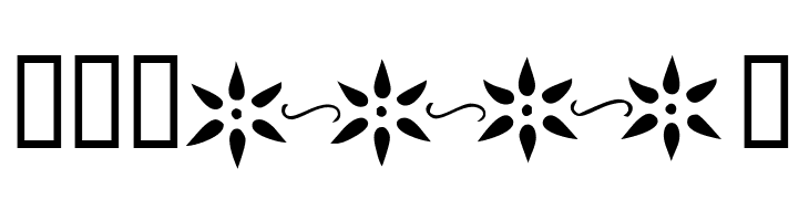 KR Fleur Flair Lines  Free Fonts Download