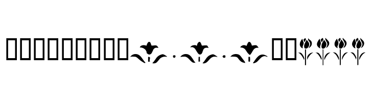 KR Fleur Flair Lines  Free Fonts Download