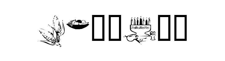 KR Happy Kwanza  Free Fonts Download