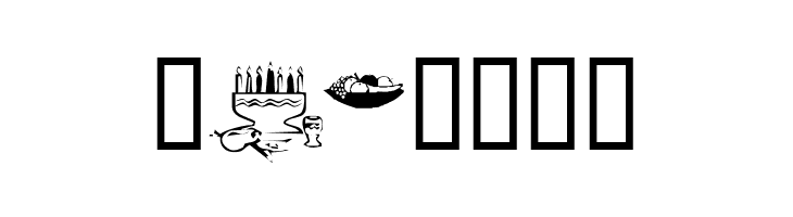 KR Happy Kwanza  Free Fonts Download