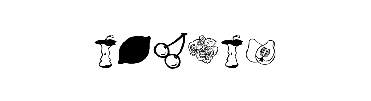 KR Fruitsy  Free Fonts Download