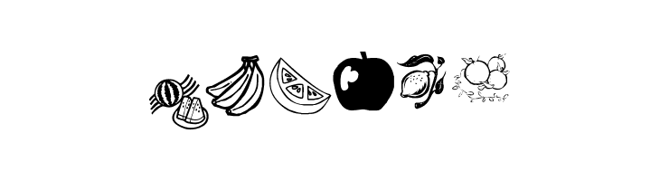 KR Fruitsy  Free Fonts Download