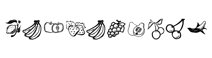 KR Fruitsy  Free Fonts Download