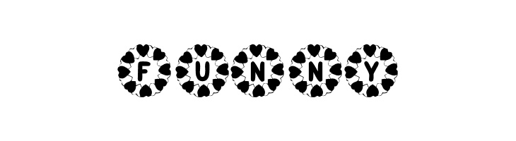 KR Wreath Of Hearts  Free Fonts Download