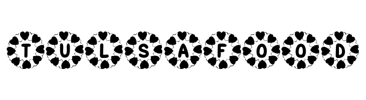 KR Wreath Of Hearts  Free Fonts Download