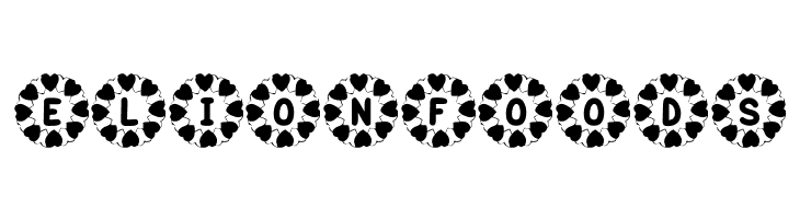 KR Wreath Of Hearts  Free Fonts Download