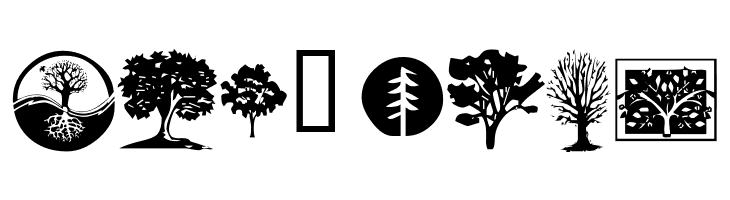 KR Trees  Free Fonts Download