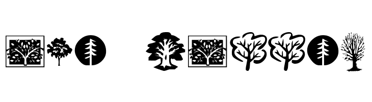 KR Trees  Free Fonts Download