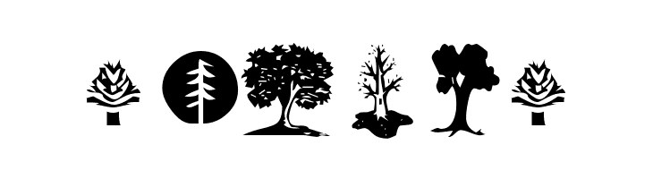 KR Trees  Free Fonts Download