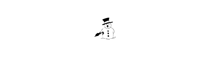 KR Snow People  Free Fonts Download