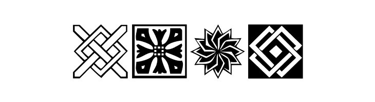 KR Fleurish Deco  Free Fonts Download