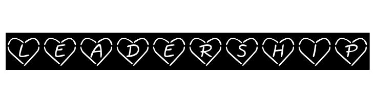 KR Neon Love  Free Fonts Download