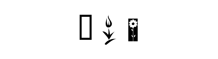 KR Kat's Flowers  Free Fonts Download