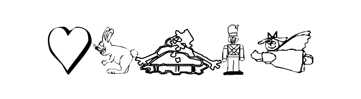 KR Silly Art Holiday  Free Fonts Download