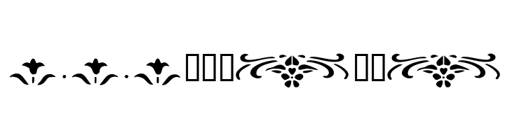 KR Fleur Flair Lines 2  Free Fonts Download