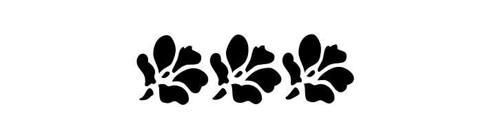KR Fleur Flair Lines 2  Free Fonts Download