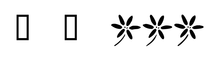 KR Fleur Flair Lines 2  Free Fonts Download