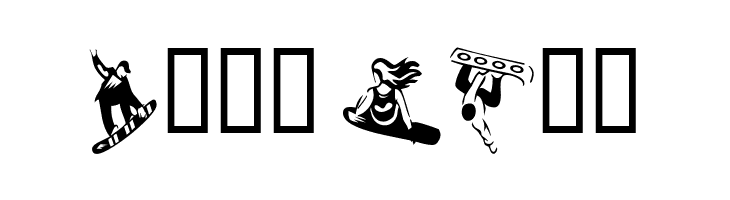 KR Snowboard  Free Fonts Download