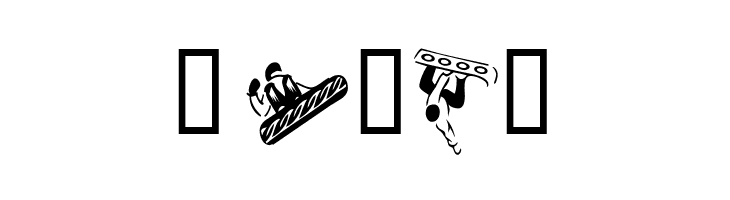 KR Snowboard  Free Fonts Download