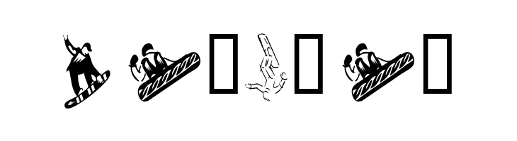 KR Snowboard  Free Fonts Download