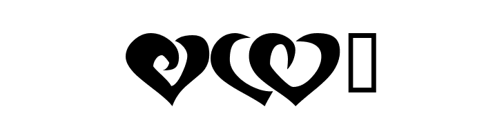 KR Valentines 2006 Two  Free Fonts Download