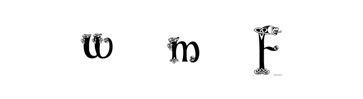 KR Keltic One  Free Fonts Download