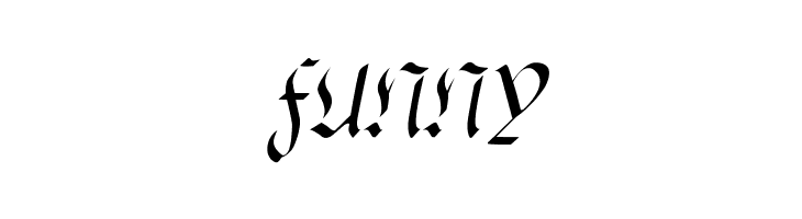 fracta Italic  Free Fonts Download