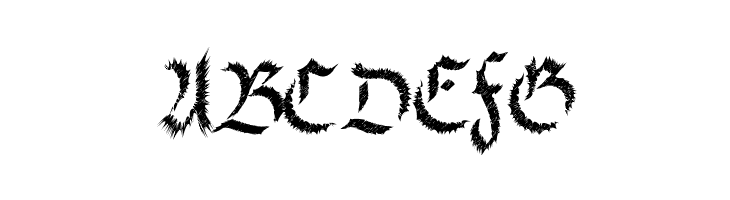 fracta Condensed Bold Distorted  Free Fonts Download